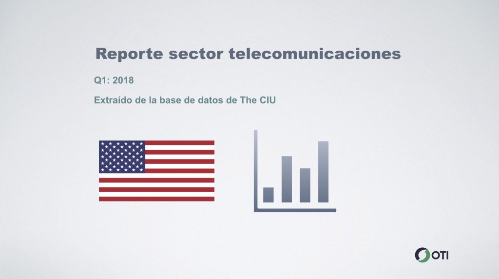 Estados Unidos: Q1-2018 sector telecomunicaciones