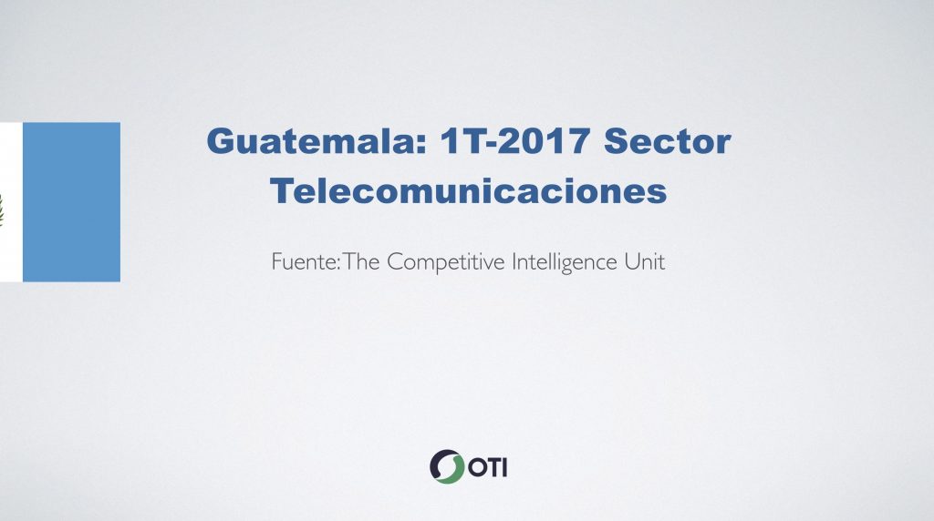 Video: Guatemala 1T-2017 Telecomunicaciones