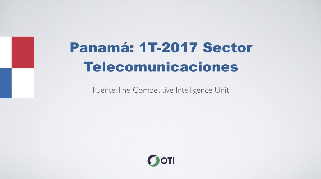 Video: Panamá 1T-2017 Telecomunicaciones