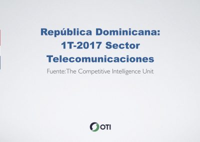 Video: Rep. Dominicana 1T-2017 Telecomunicaciones