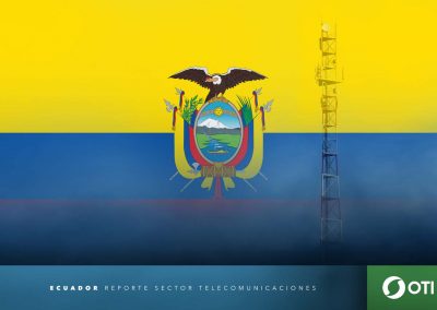 Ecuador: 4Q21 Ingresos Telecom y TV de paga